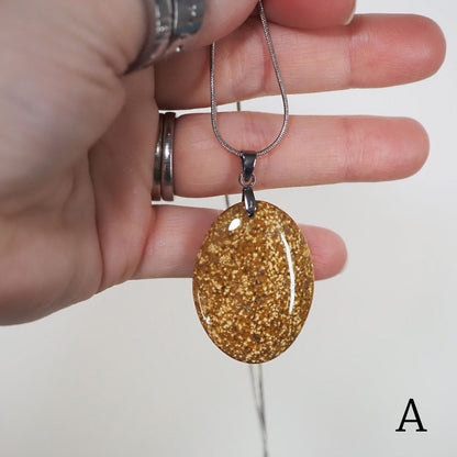 Ocean Jasper Pendants A-E