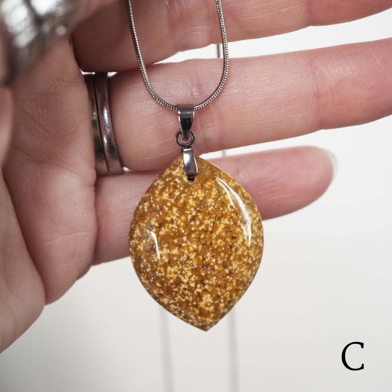 Ocean Jasper Pendants A-E