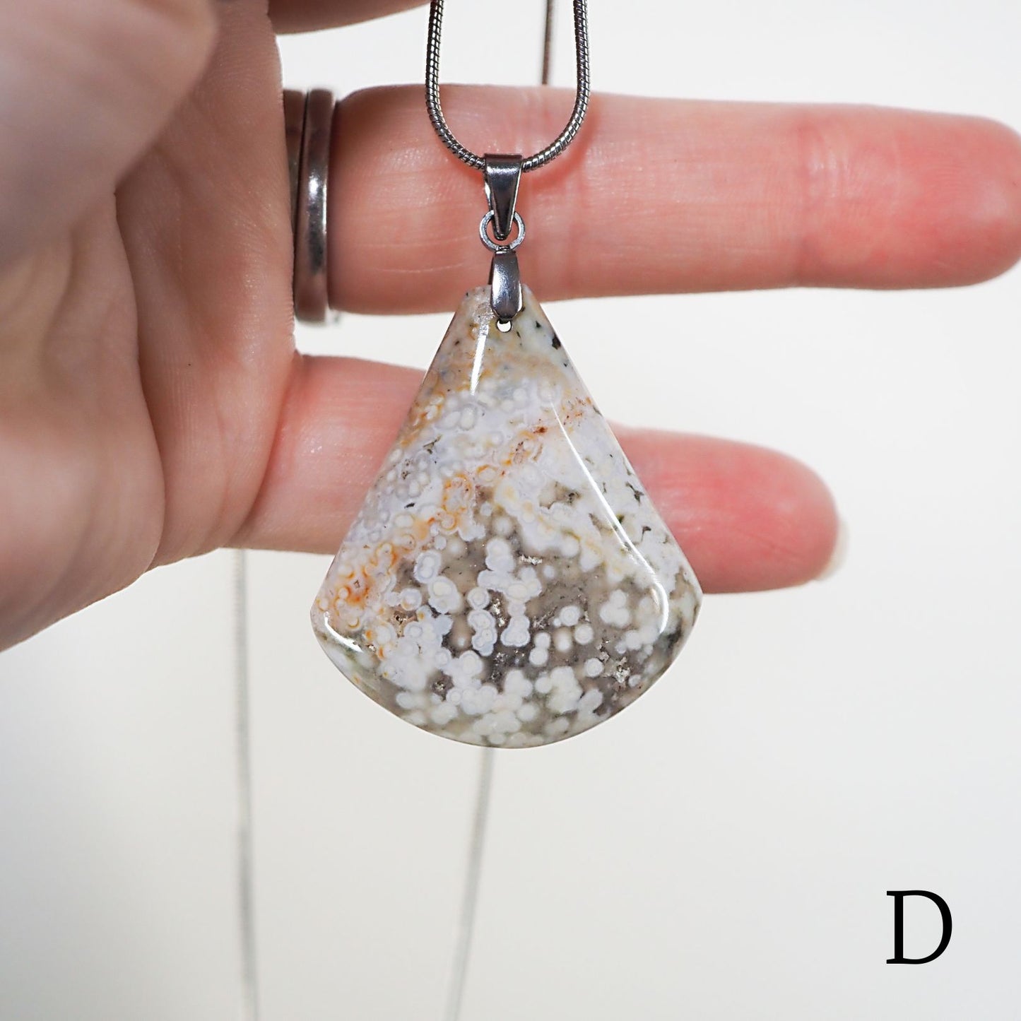 Ocean Jasper Pendants A-E