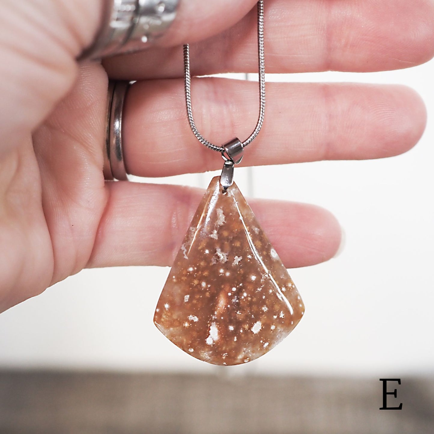 Ocean Jasper Pendants A-E