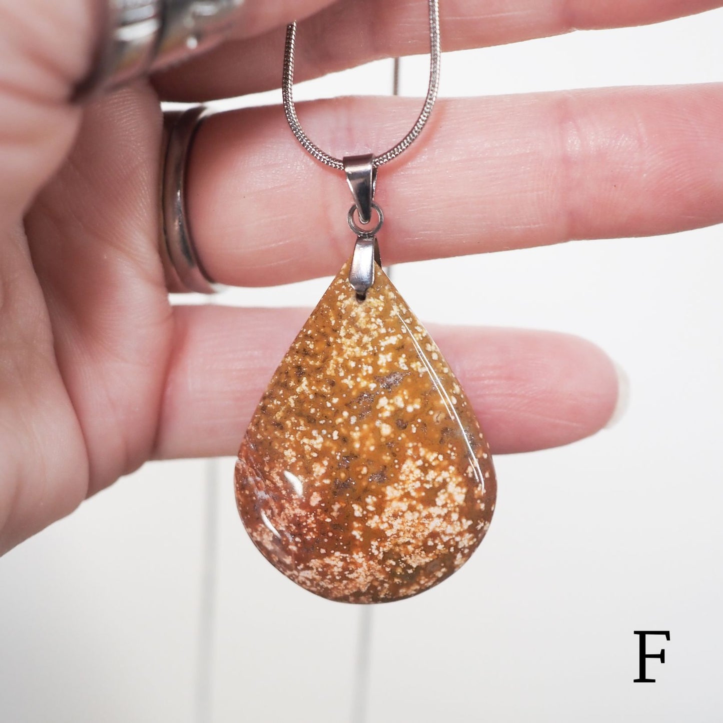 Ocean Jasper Pendants F-J
