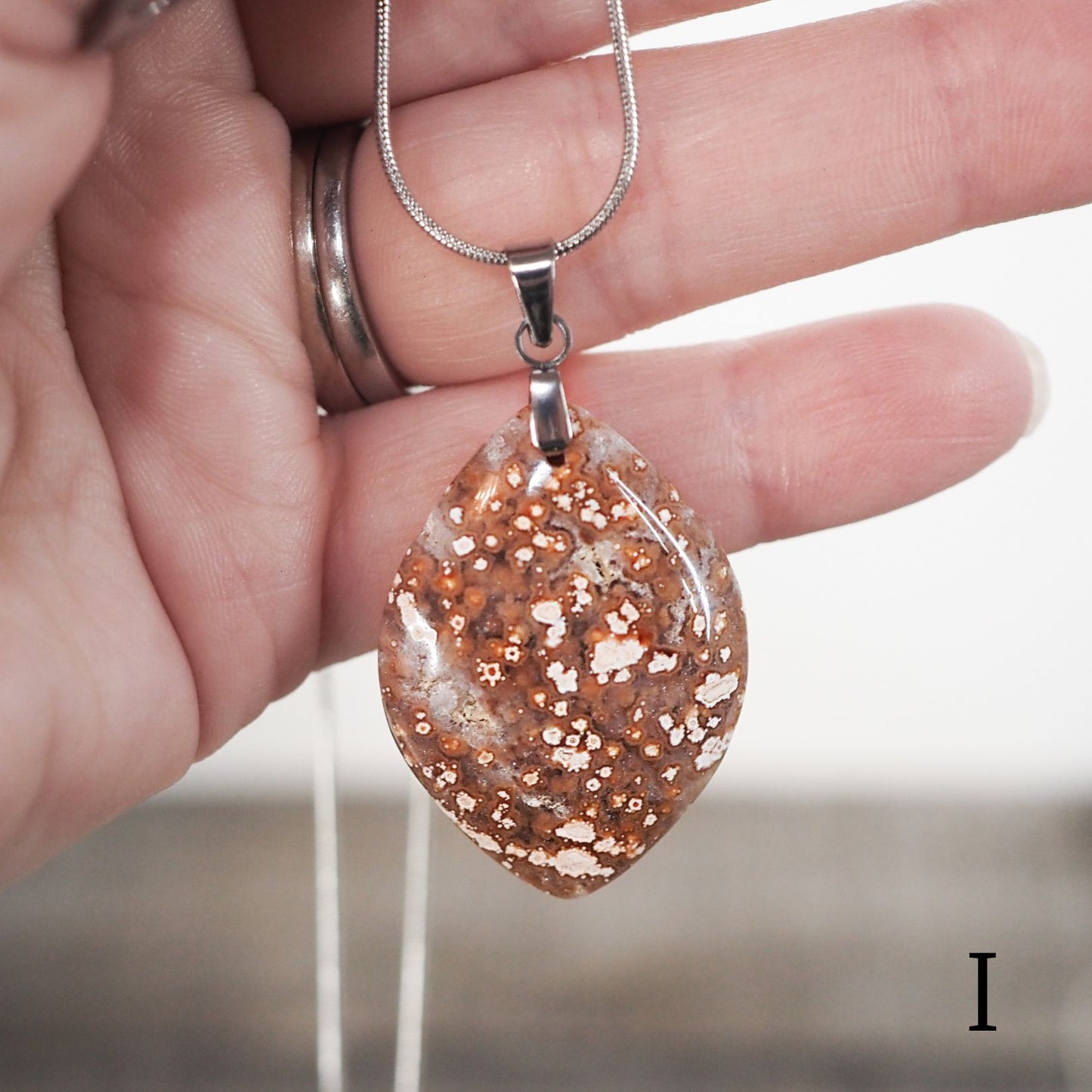 Ocean Jasper Pendants F-J