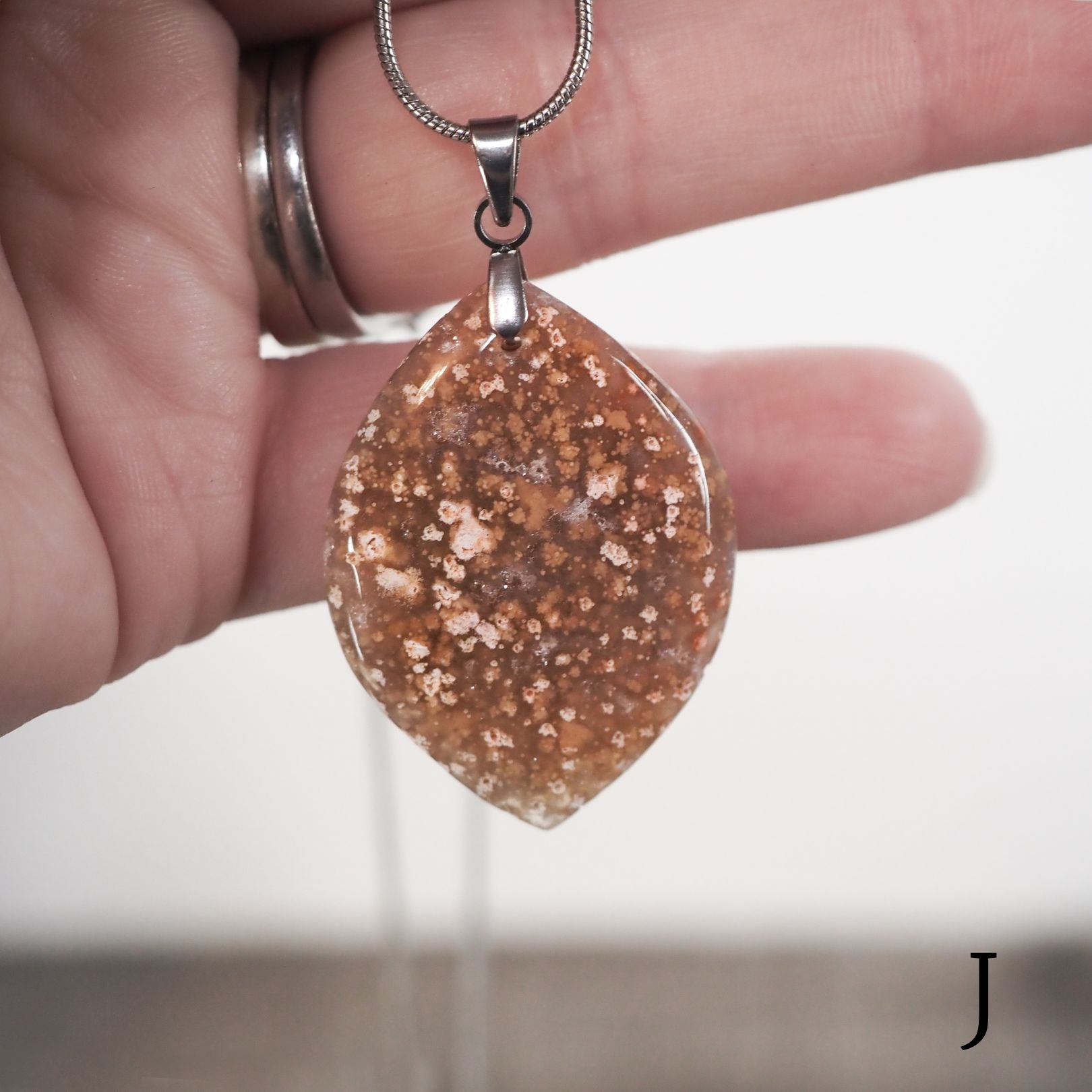 Ocean Jasper Pendants F-J