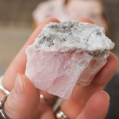 Rough Pink Petalite from Namibia