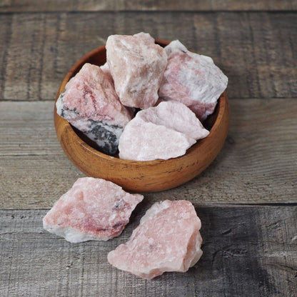 Rough Pink Petalite from Namibia