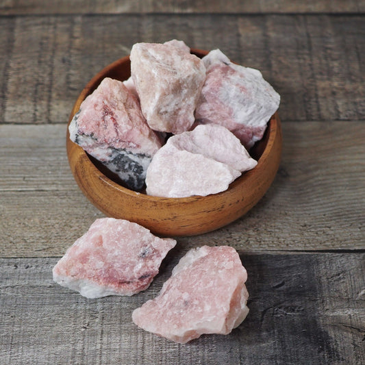 Rough Pink Petalite from Namibia