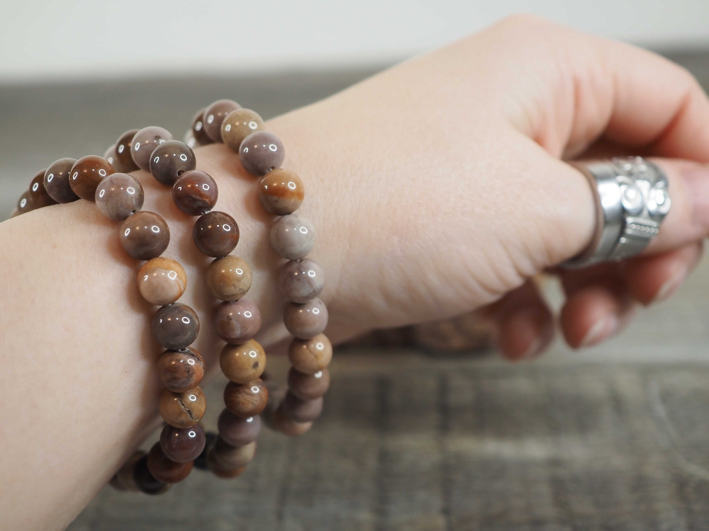 Petrified Wood Bracelet