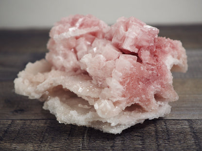 Searles Lake Pink Halite Cluster A