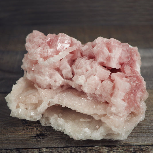 Searles Lake Pink Halite Cluster A