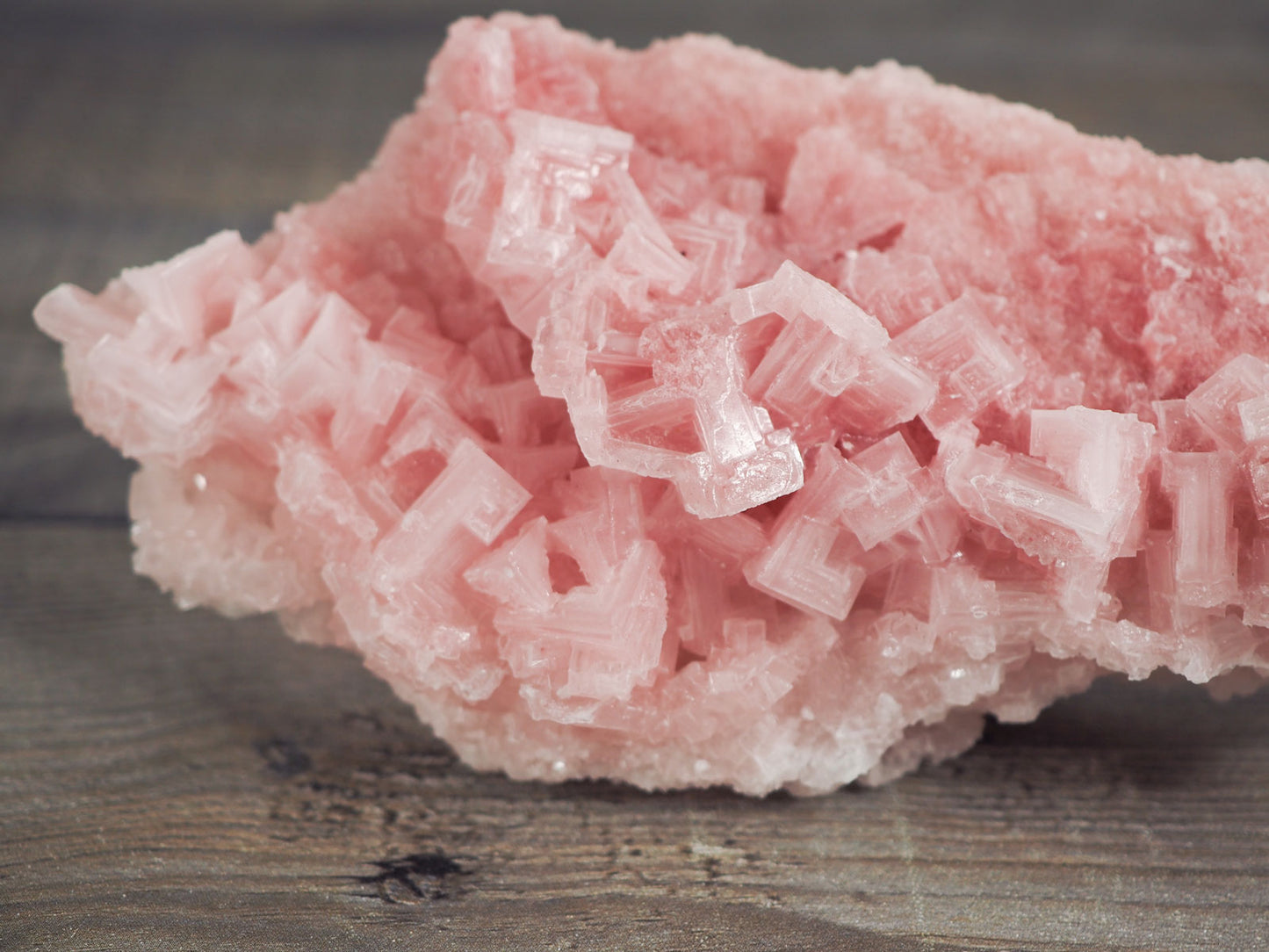 Searles Lake Pink Halite Cluster C