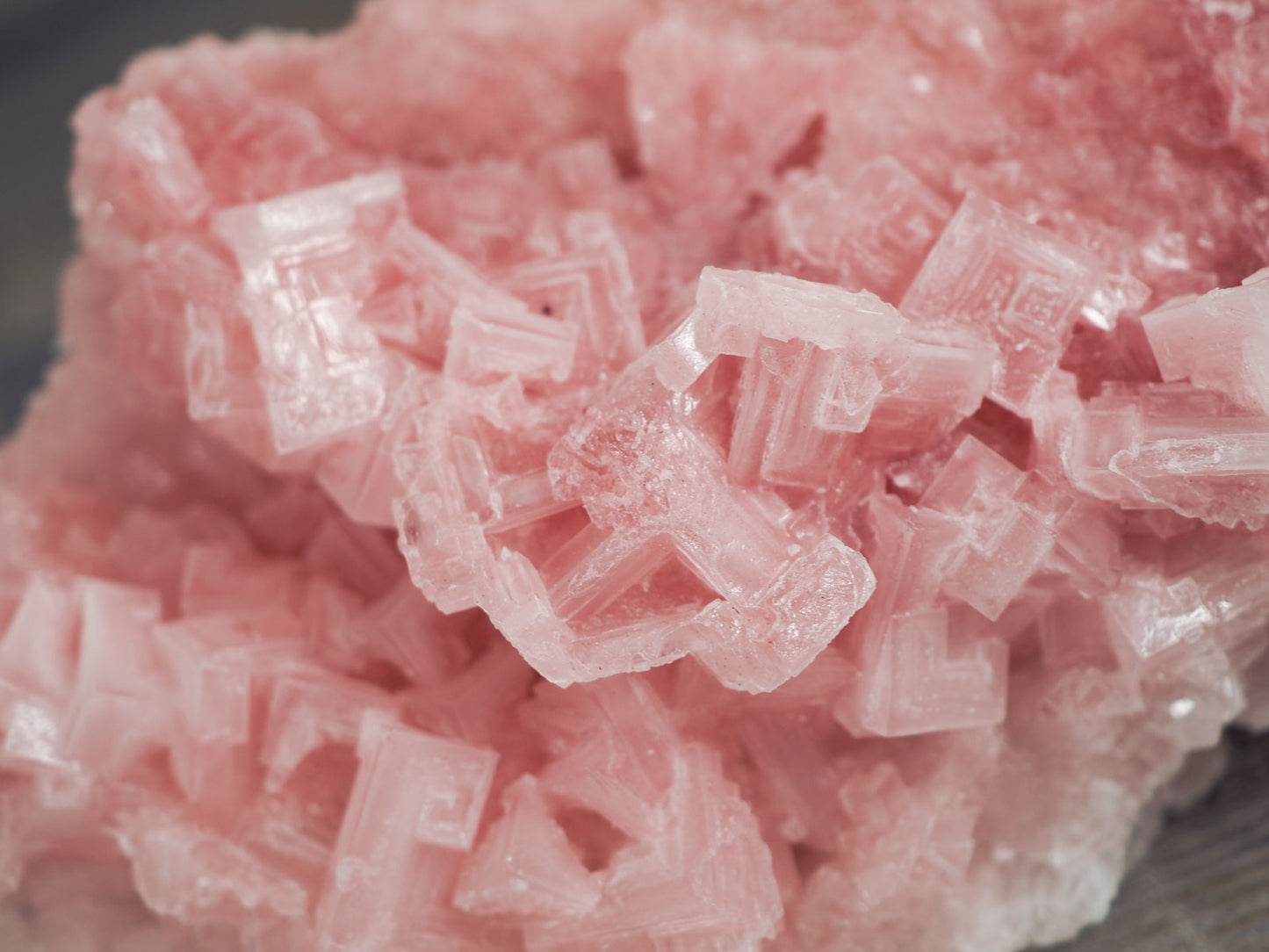 Searles Lake Pink Halite Cluster C