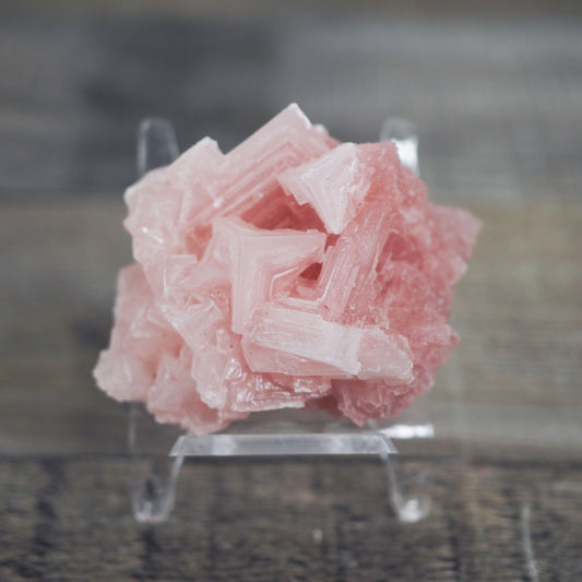 Searles Lake Pink Halite Cluster H