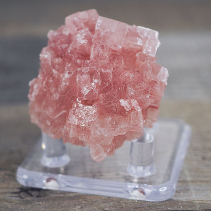 Searles Lake Pink Halite Cluster J