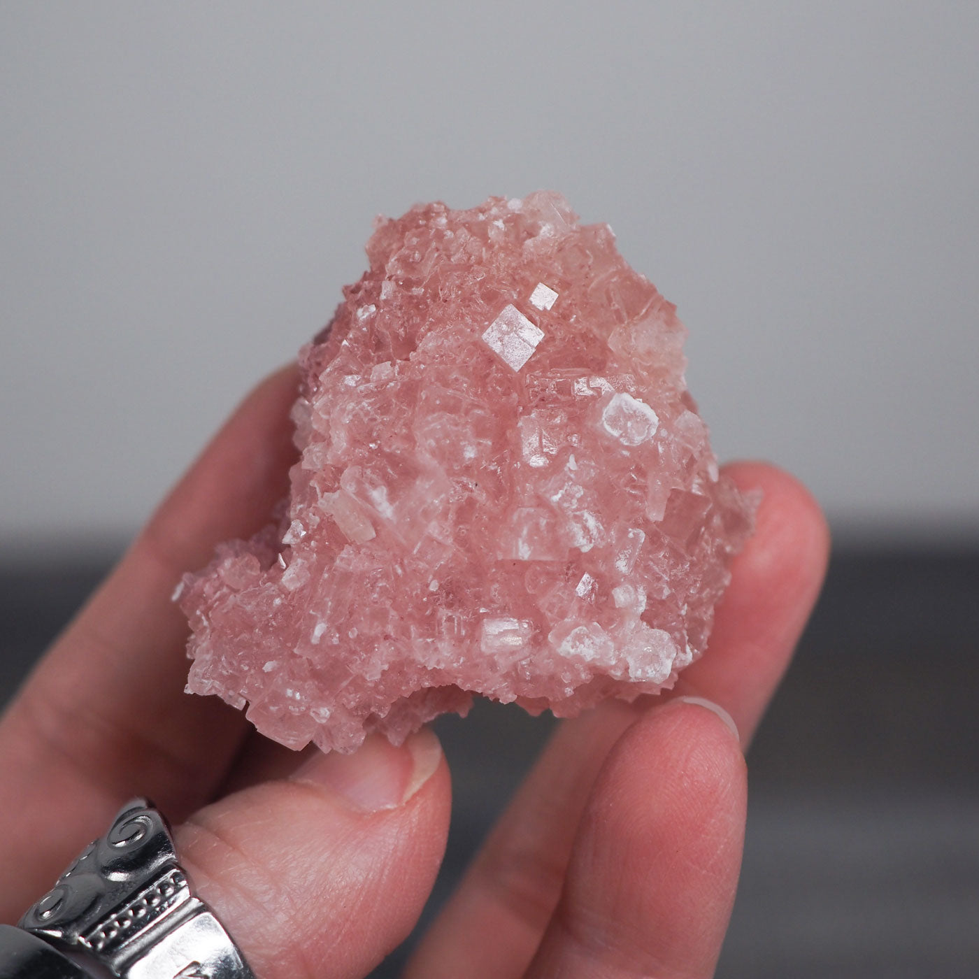 Searles Lake Pink Halite Cluster L