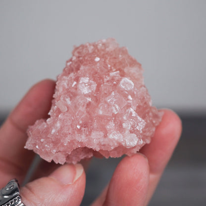 Searles Lake Pink Halite Cluster L