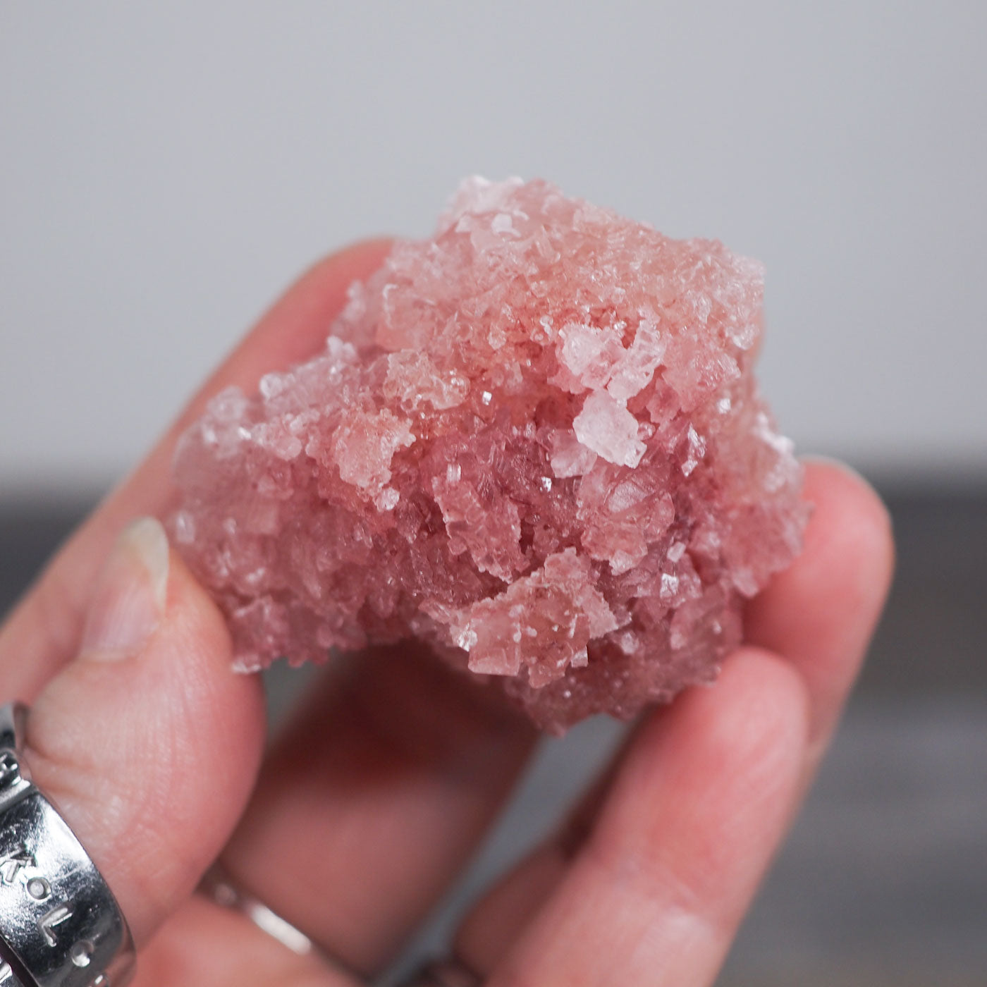 Searles Lake Pink Halite Cluster L