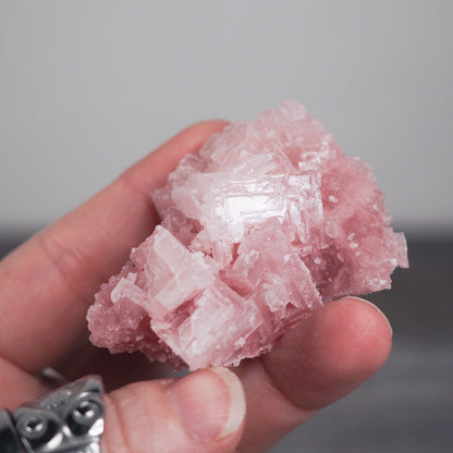 Searles Lake Pink Halite Cluster O