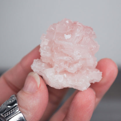 Searles Lake Pink Halite Cluster P