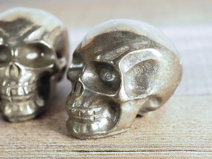 Shimmery Pyrite Pirate's Treasure Mini Skulls