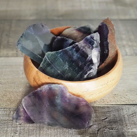 Rainbow Fluorite Mini Slabs