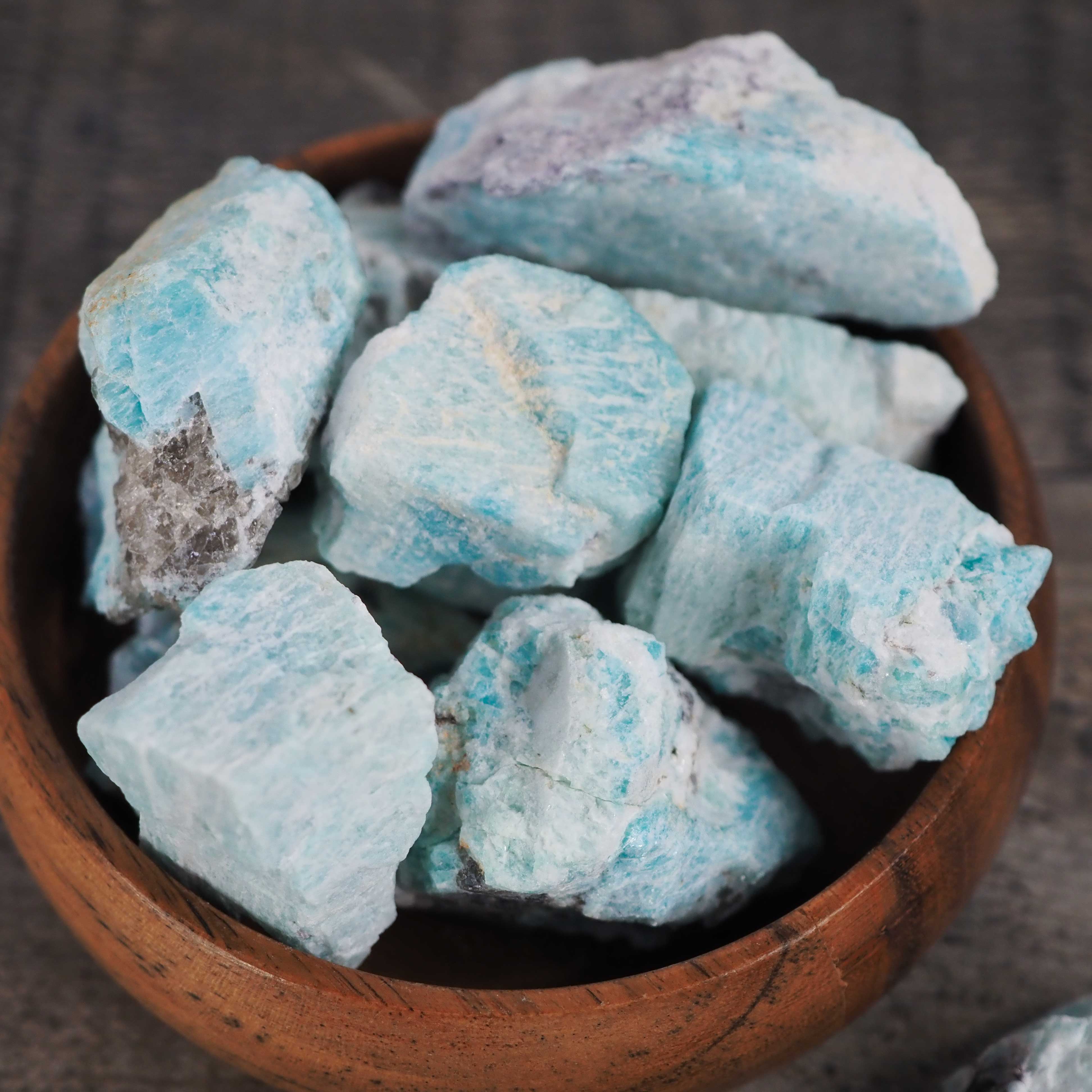 Rough Amazonite from Madagascar