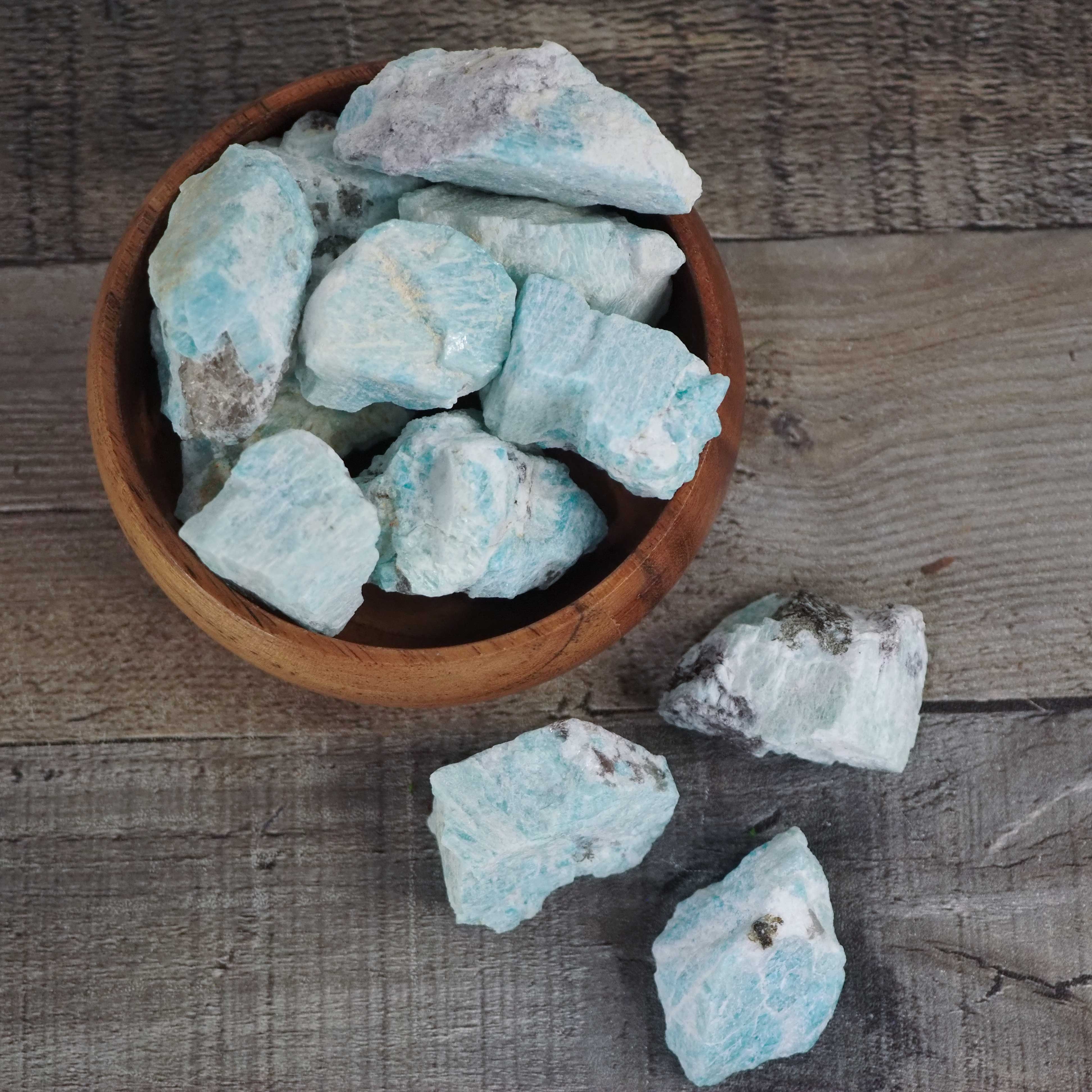 Rough Amazonite from Madagascar