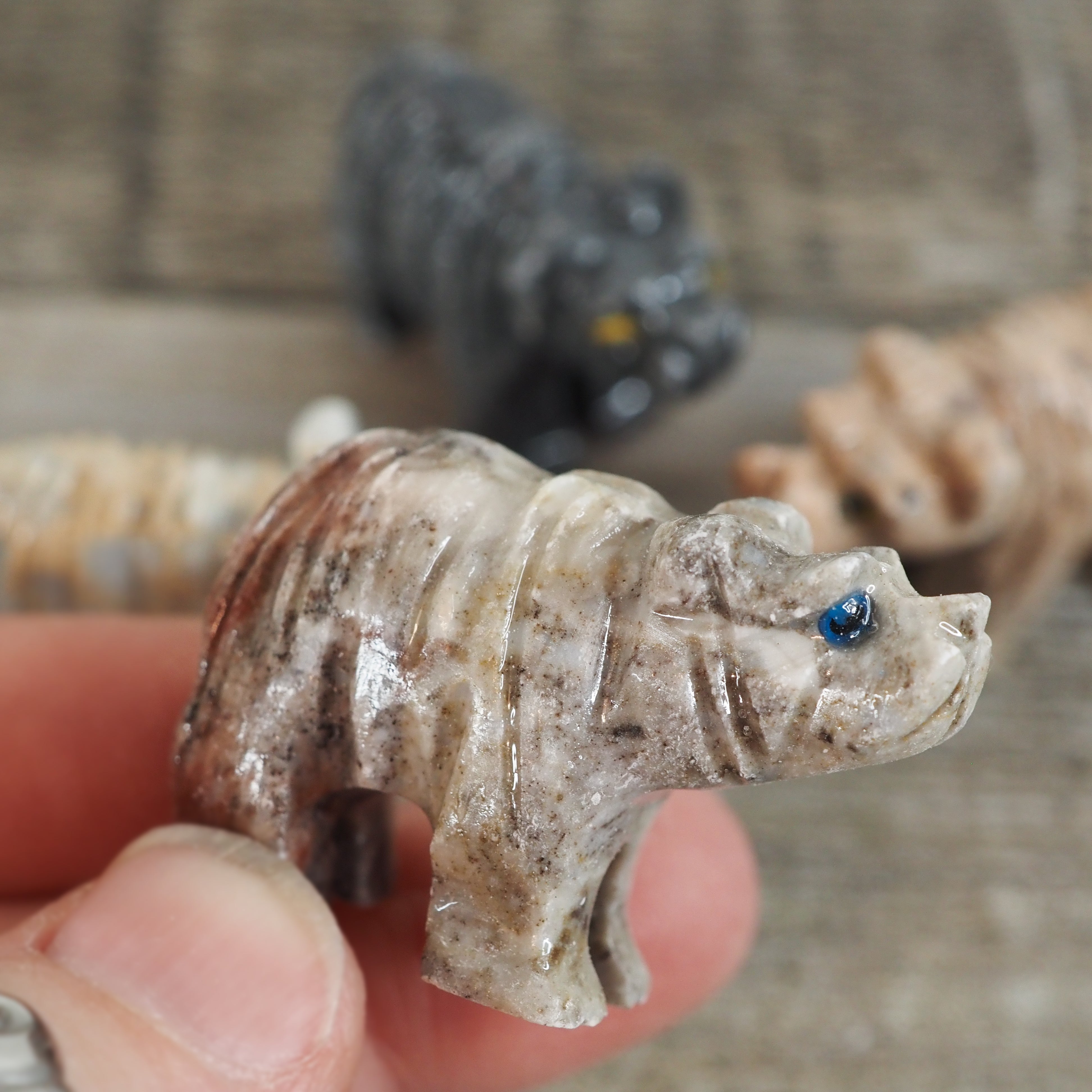 Mini Soapstone Animals