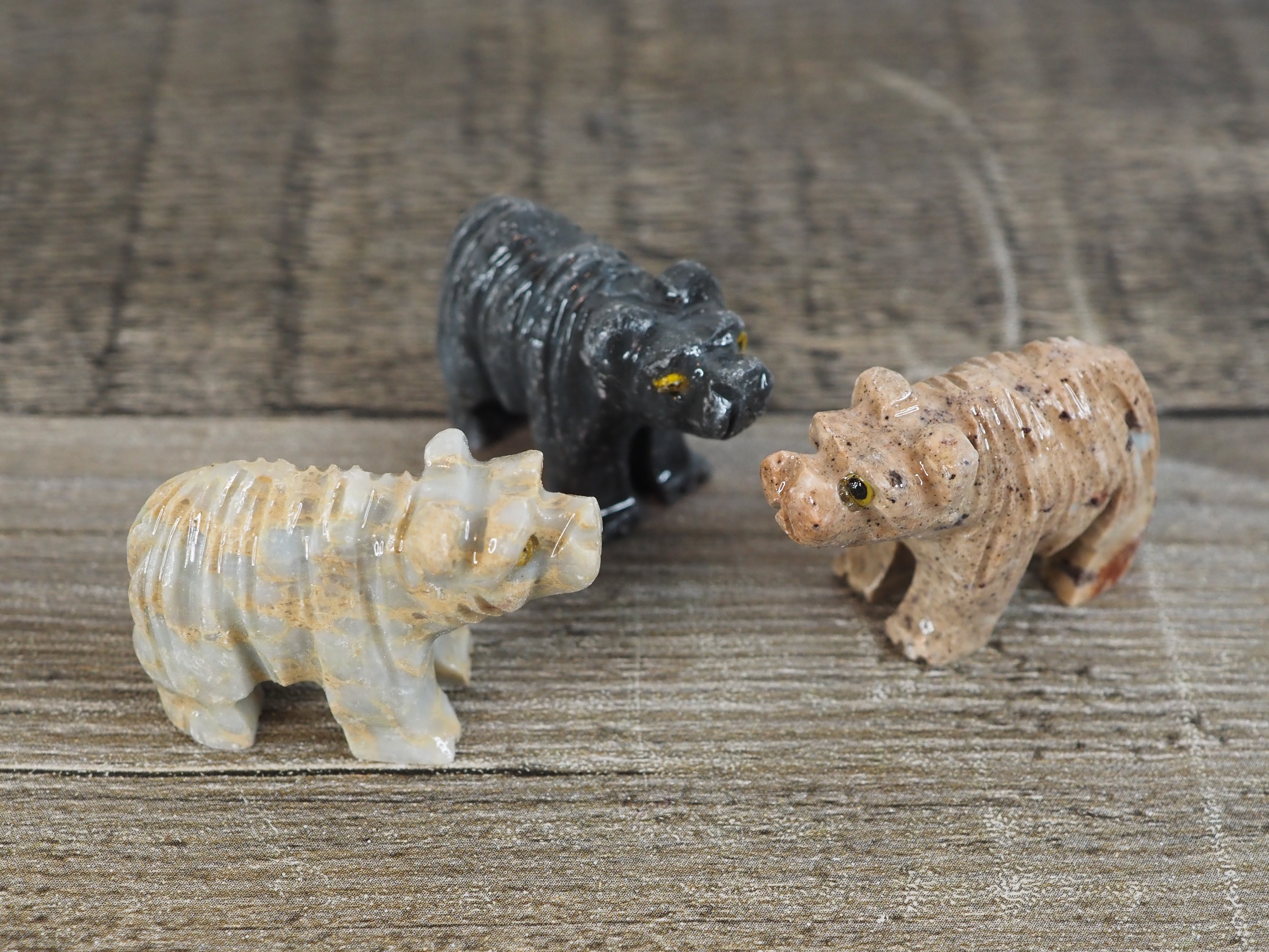 Mini Soapstone Animals