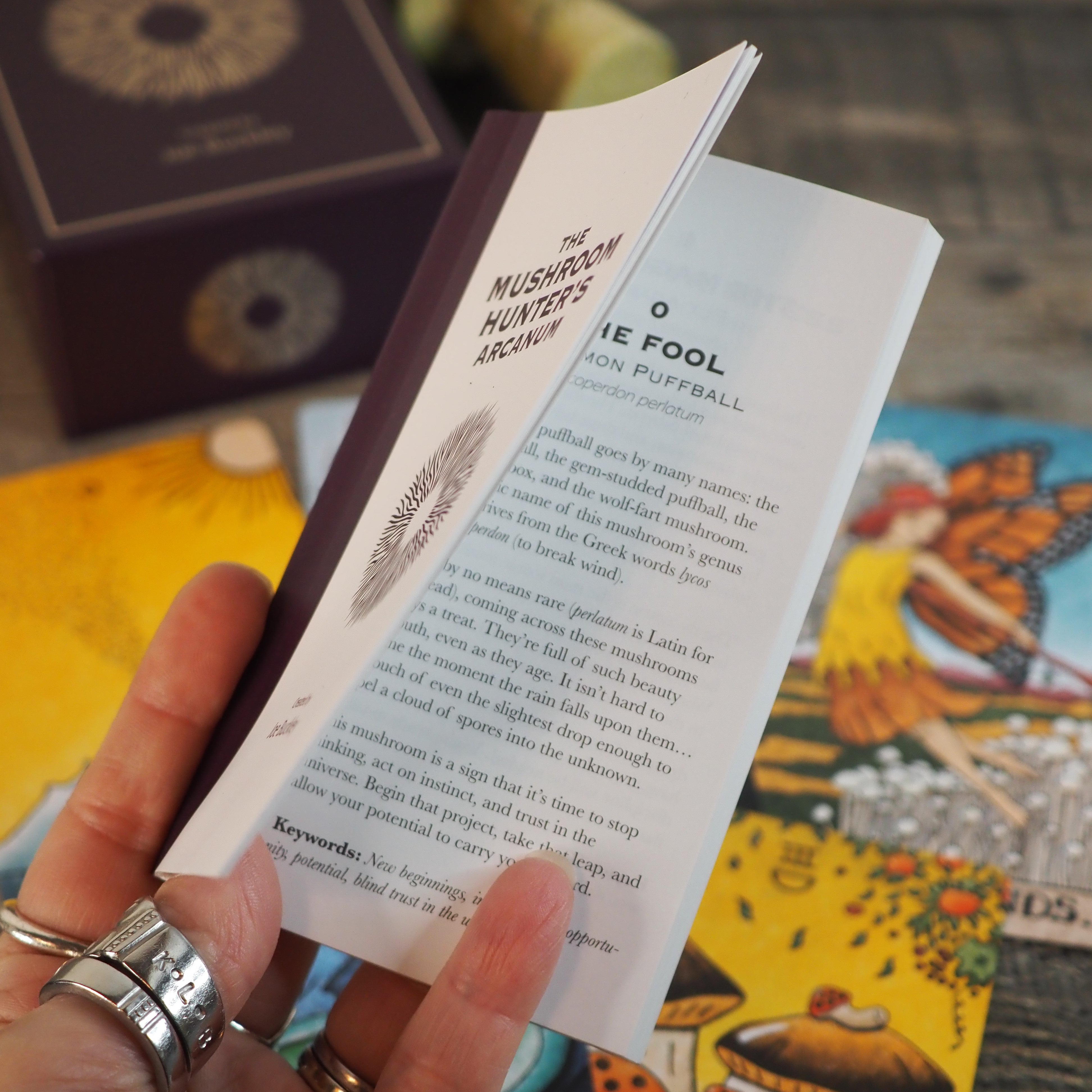 The Mushroom Hunter's Arcanum Tarot