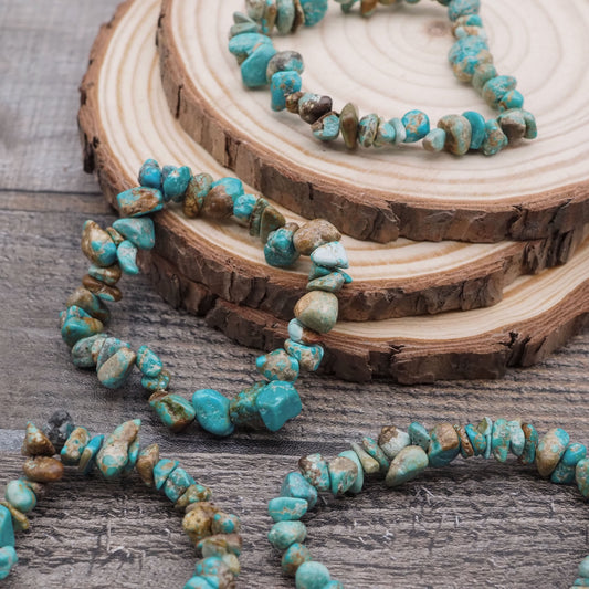 Turquoise Chip Bracelets from Number 8 Mine in Nevada