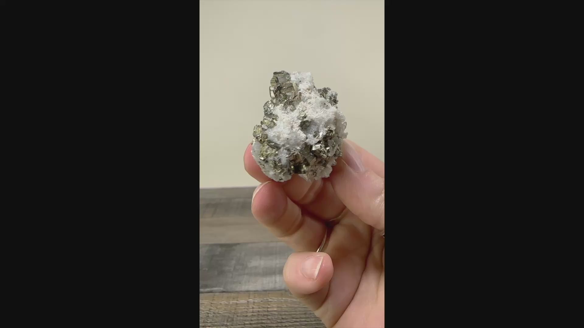 Quartz in Pyrite Specimen from Peru - You Choose!