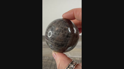 Black Moonstone Sphere B