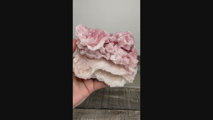 Searles Lake Pink Halite Cluster A