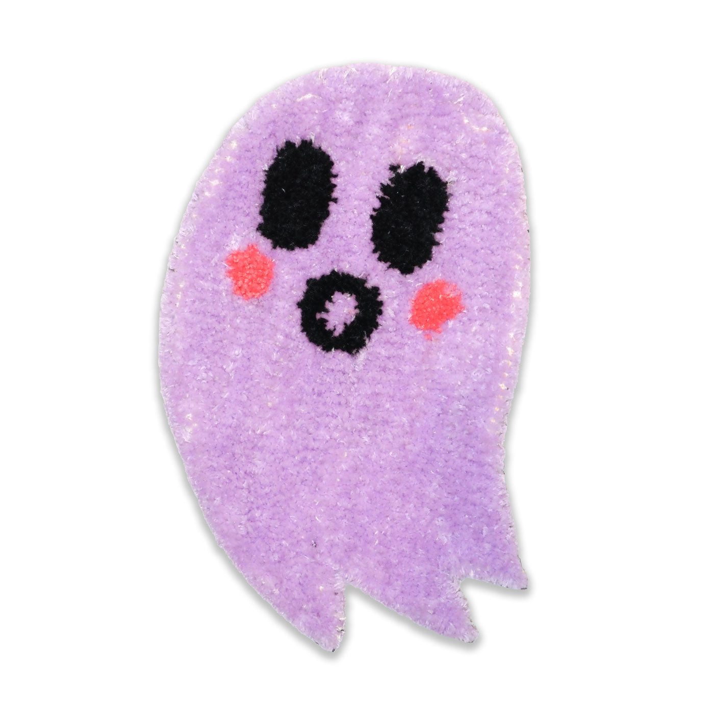 Lavender ghost hand-tufted wall hanging