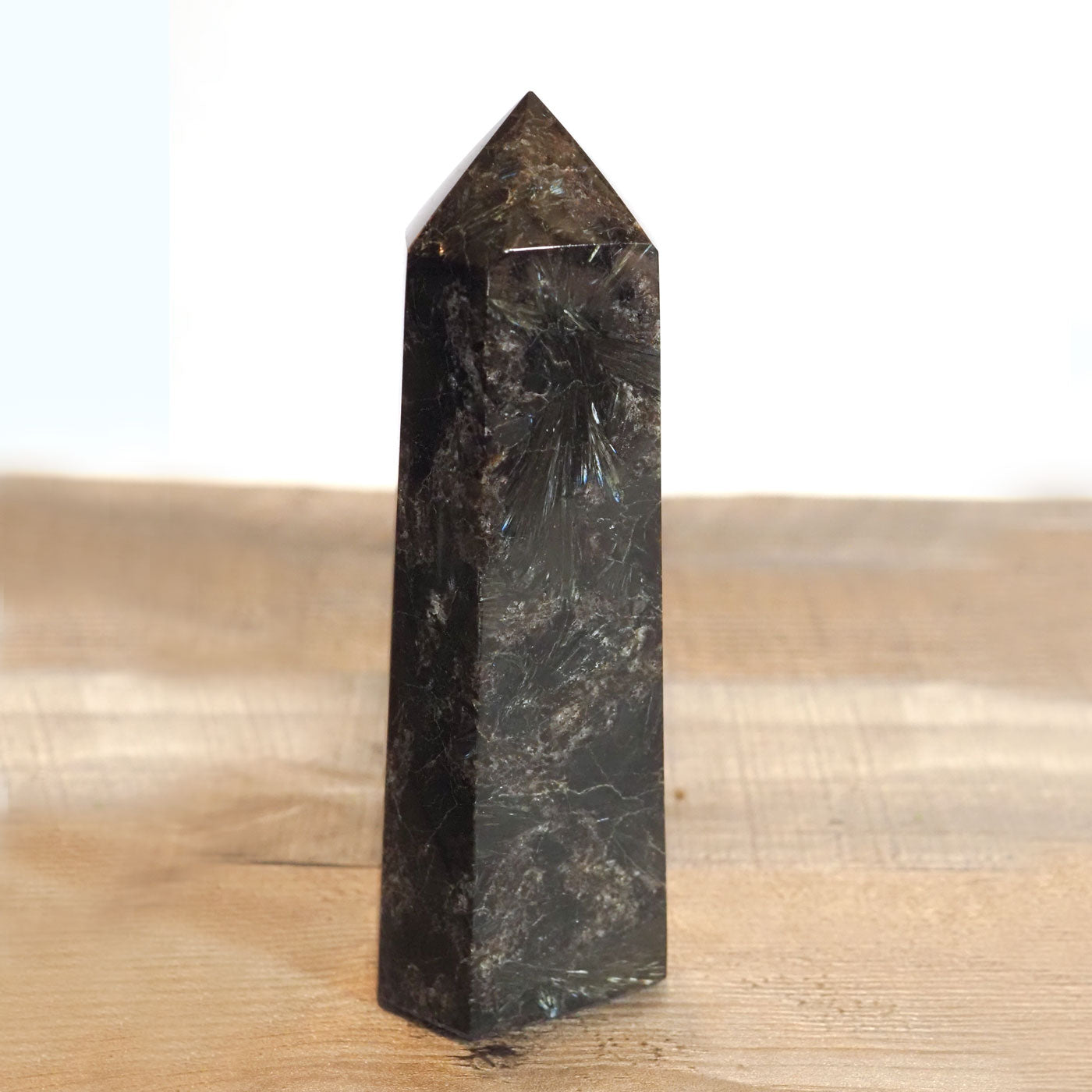 6.5" Tall Arfvedsonite Tower