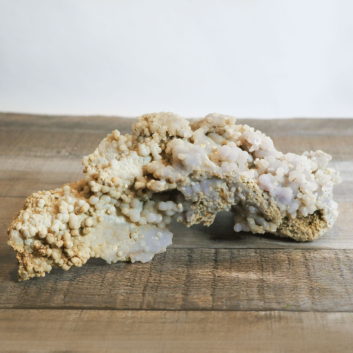 Large, Light Lavender Grape Agate Cluster 