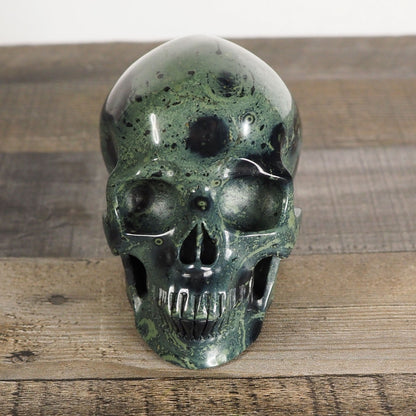 5" Extra-Detailed Kambaba Jasper Skull