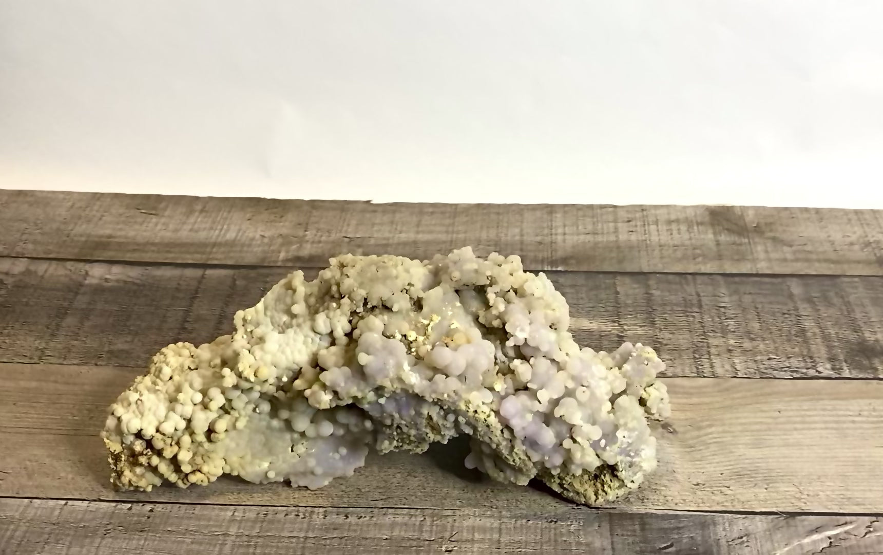 Large, Light Lavender Grape Agate Cluster 